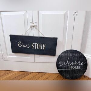 Rustic wall decor bundle